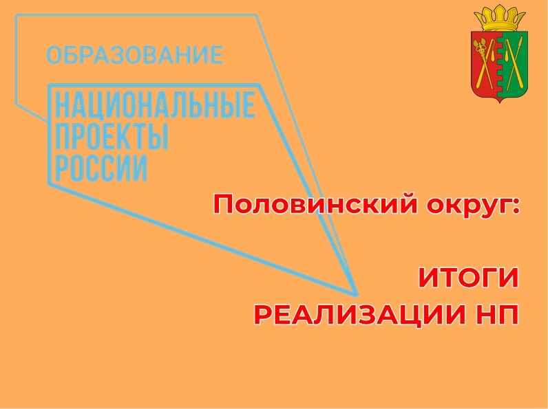 НАЦИОНАЛЬНЫЙ ПРОЕКТ &quot;Образование&quot;: объект - МОУ &quot;Половинская СОШ&quot;.